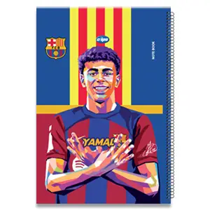 دفتر فوتبالی 100 جلد سخت سیمی